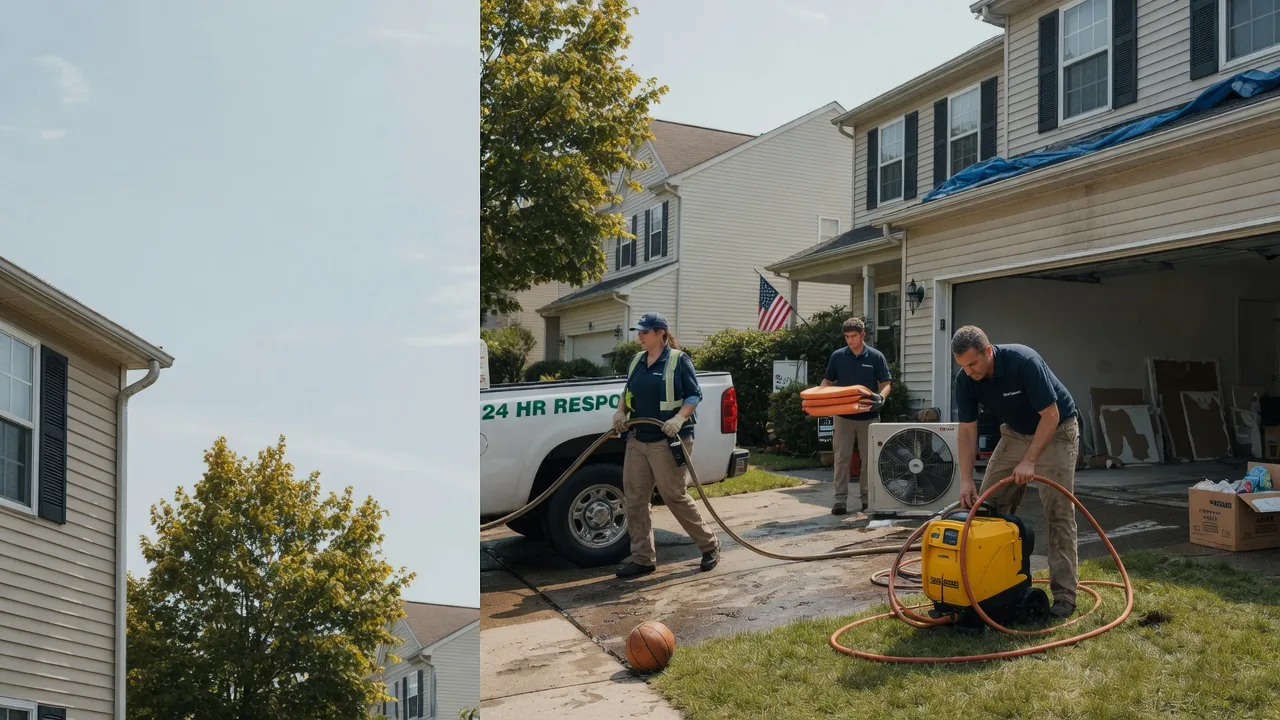 Emergency Water Damage Restoration in Bensalem, PA near me